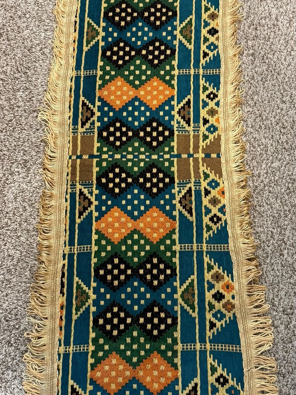 Handmade Egyptian Tapestry/Table Runner